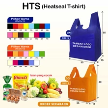 Tas Belanja Kain Spunbond Tas Spundbond Souvenir HTS UK 55X33X15 Polos