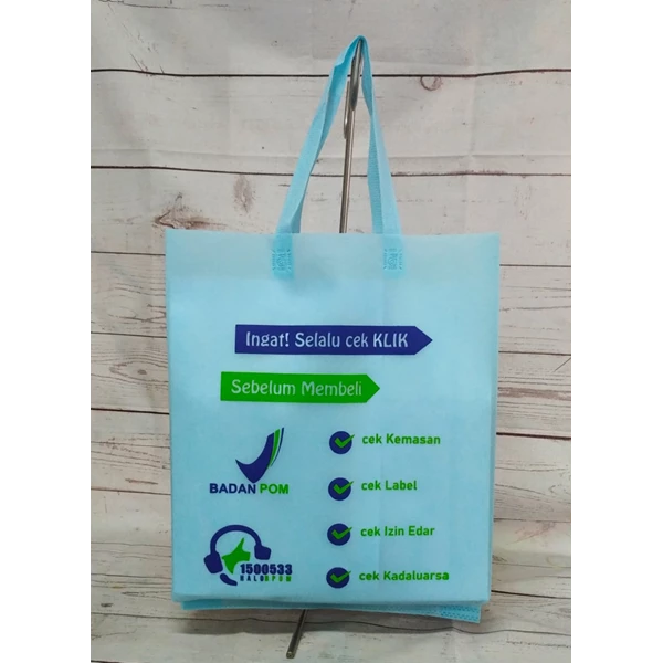 Tas spunbond custom branding Tas spunbond desain khusus Tas spunbond custom souvenir