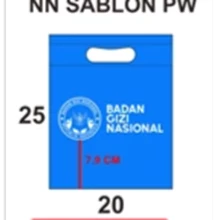 Tas Sablon MBG Goodie Bag Custom Sablon Tas Custom