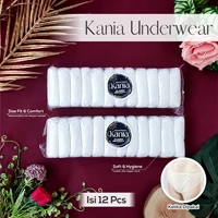 KANIA ALL SIZE (12 PCS) Celana Spa Celana Traveling Celana Dalam Sekali Pakai Pria