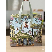 Tas Thermall Bakery Tas Spunbond Laminasi Thermall Full Color Produksi Tas Thermall Full Color
