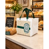 Tas Spunbond Custom Bakery Tas Spunbond Custom Sablon Edisi Bakery dan Restoran Produksi Indonesia