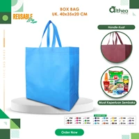 Tas Spunbond Handle Box Ukuran T40 X P35 X L20