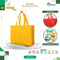 Tas Spunbond Handle Box Ukuran T22 X P27 X L10